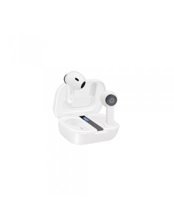 AURICULARES INALAMB + MICR?FONO "BENDER" BLANCOS - TQBWH-0031W